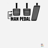 Car Decal Man Pedal