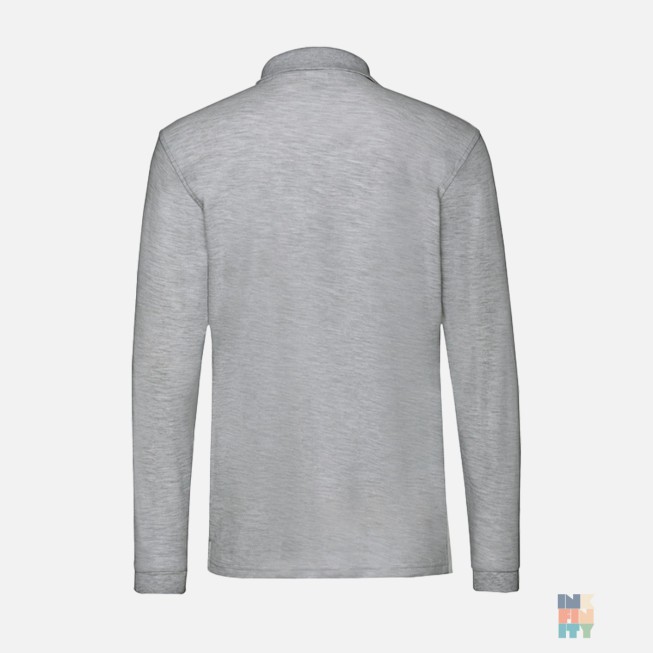 Polo de Barbati cu Maneca Lunga Fruit of the Loom