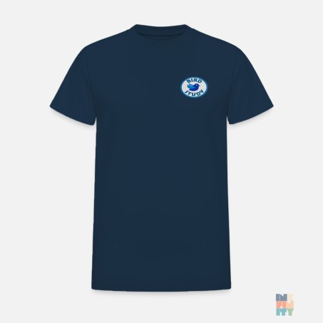 Tricou de Barbati Bumbac Premium Bird Animal Patch Embroidery Gildan #inkfinity