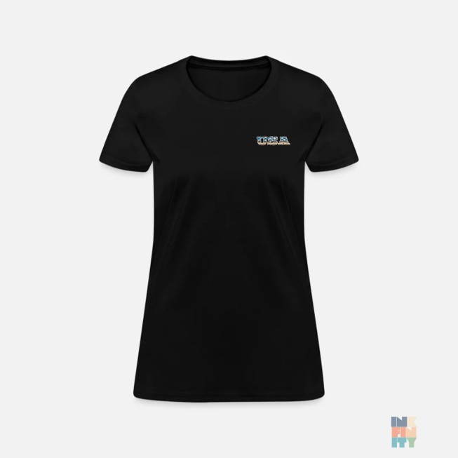 Tricou de Dama Bumbac Premium Patriotic America Embroidery Gildan