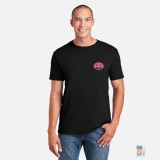 Tricou Softstyle de Barbati Cute Emoji Embroidery Gildan