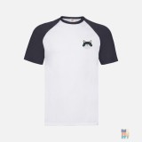 Baseball T-Shirt Animal Cute Emoji Embroidery Fruit of the Loom