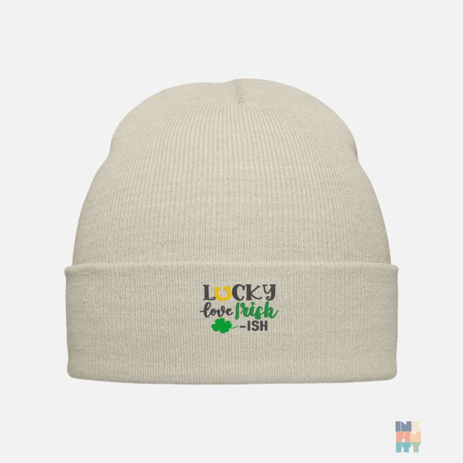 Caciula cu Manseta Lucky Holiday Embroidery