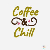 Caciula cu Petic Chill Quote Embroidery