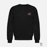 Heavy Blend Sweater Family Love Embroidery Gildan