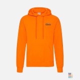 Classic Hooded Sweatshirt Funny Quote Holiday Embroidery Fruit of the Loom #inkfinity