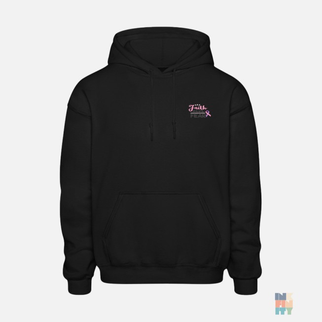 Heavy Blend Hoodie Inspirational Quote Embroidery Gildan