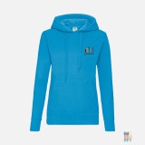 Classic Lady-Fit Hoodie City Cool Embroidery Fruit of the Loom