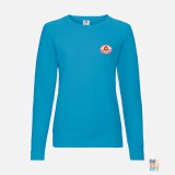 Pulover Raglan de Dama Camping Patch Embroidery Fruit of the Loom