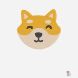 Pulover Raglan de Barbati Cute Animal Emoji Embroidery Fruit of the Loom