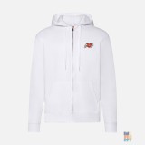 Hanorac de Bărbați cu Fermoar Love Mom Family Embroidery Fruit of the Loom #inkfinity