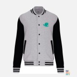 Varsity Jacket Animal Sea Cute Embroidery Just Hoods #inkfinity