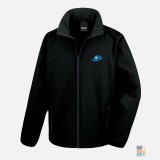 Women SoftShell Patriotic America Embroidery Result