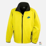 Women SoftShell Patriotic America Embroidery Result #inkfinity