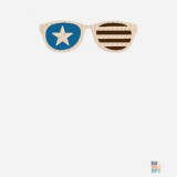Maiou de Barbati Patriotic America Embroidery Fruit of the Loom