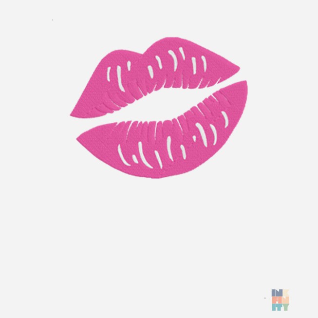 Maiou de Dama Love Kiss Embroidery Gildan