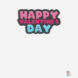 Pantaloni Jogger de Barbati cu Elastic la Glezna Love Holiday Embroidery Fruit of the Loom