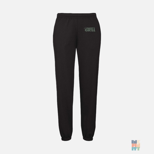 Pantaloni Jogger de Barbati cu Elastic la Glezna Funny Cool Family Embroidery Fruit of the Loom