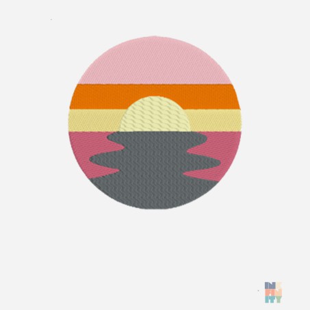 Classic Apron Landscape Embroidery Premier #inkfinity