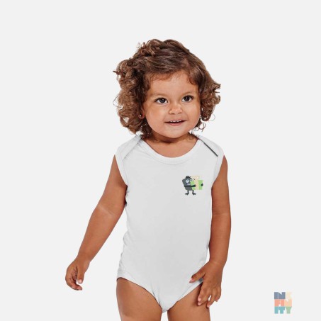 Baby Body Monster Cute Embroidery Roly #inkfinity