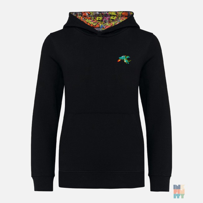 Hanorac cu Model Gluga de Copii Cute Fantasy Animal Embroidery Kariban