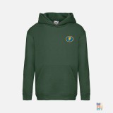 Kids Premium Hoodie Sweat Cool Patch Embroidery Fruit of the Loom