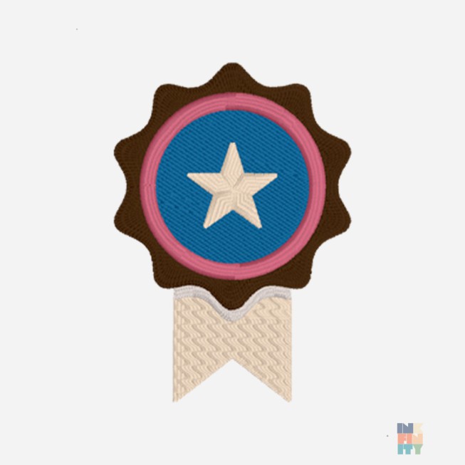 Hanorac Premium cu Fermoar de Copii Patriotic Patch Embroidery Fruit of the Loom