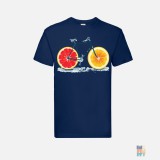 Tricou Premium de Bărbați Bicycle Orange Fruit of the Loom #inkfinity