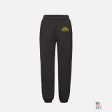 Kids Premium Jogging Pants Motivational Embroidery Fruit of the Loom
