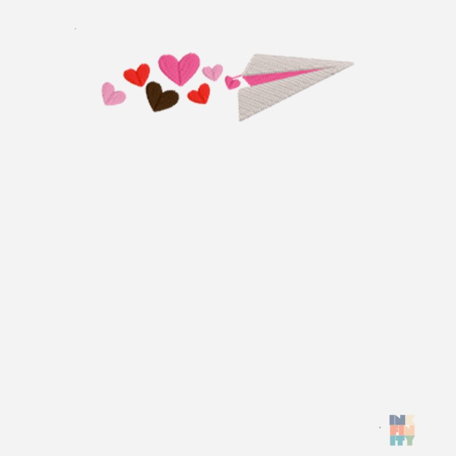 Tricou Valueweight de Copii Love Cute Embroidery Fruit of the Loom