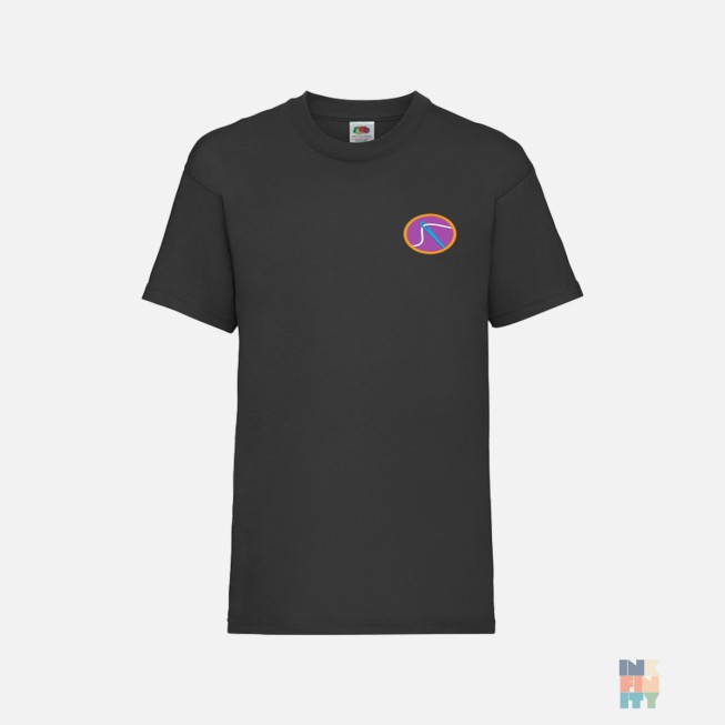 Kids Valueweight T-Shirt Hobby Cool Patch Embroidery Fruit of the Loom