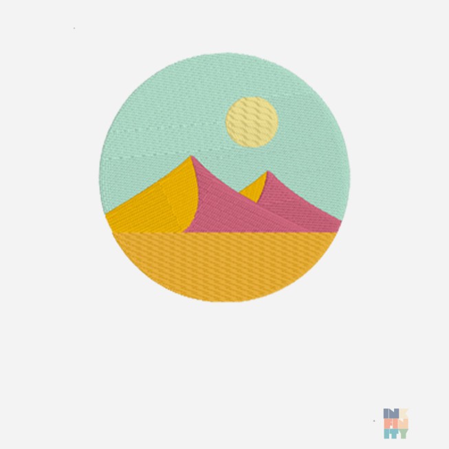 Jacheta Varsity de Copii Landscape Beautiful Nature Embroidery Kariban