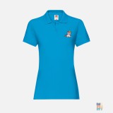 Lady-Fit Polo Cute Fantasy Animal Embroidery Fruit of the Loom #inkfinity