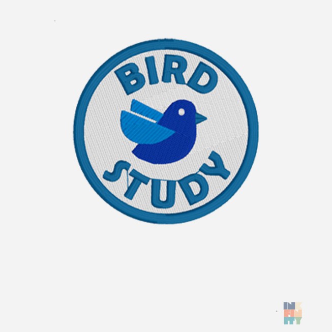 Tricou de Barbati Bumbac Premium Bird Animal Patch Embroidery Gildan