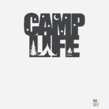 Tricou in V de Barbati Camping Embroidery Fruit of the Loom