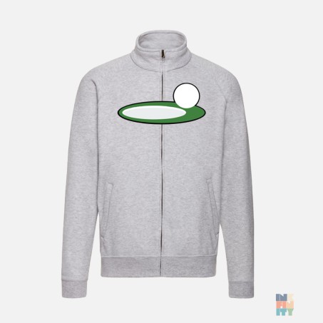 Classic Sweat Jacket Hole in One Fruit of the Loom #inkfinity