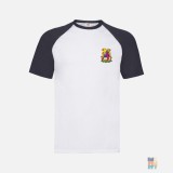 Baseball T-Shirt Colored Birds Fruit of the Loom