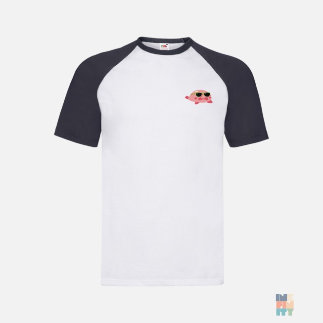 Baseball T-Shirt Cool Blobfish Fruit of the Loom
