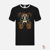 Ringer T-Shirt Cool Gaming Character Fruit of the Loom #inkfinity