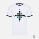 Ringer T-Shirt Directions Fruit of the Loom #inkfinity