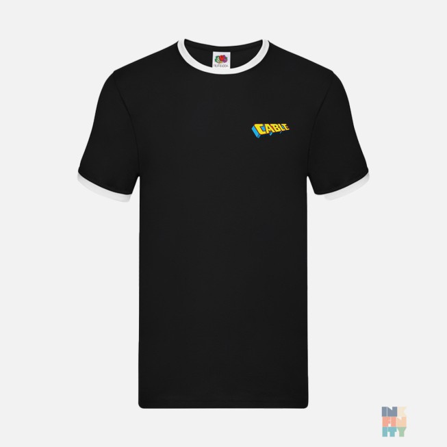 Tricou Ringer de Bărbați Cable Fruit of the Loom