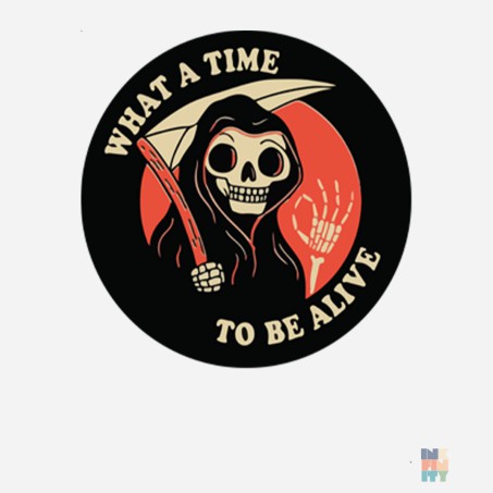 Polo Premium de Barbati Time to be Alive Gildan #inkfinity