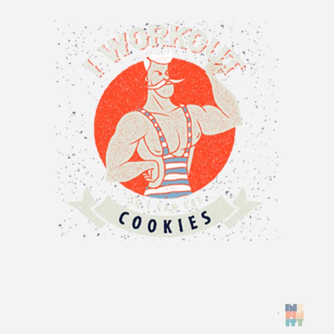 Polo de Barbati cu Maneca Lunga Workout to Eat Fruit of the Loom