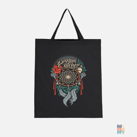 Tote Bag Short Handles Dream Catcher #inkfinity