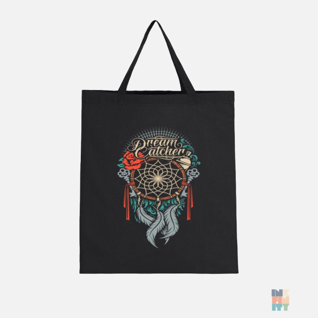 Tote Bag Short Handles Dream Catcher