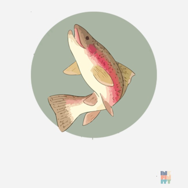 Vintage Canvas Bag Happy Fish SG Accessories