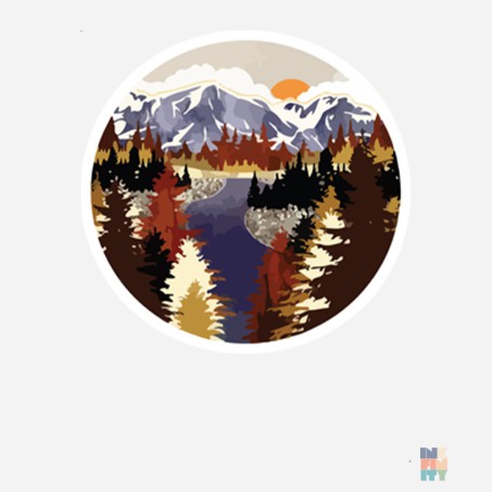 Pouch Mountains Adventure #inkfinity