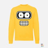 Pulovar de Barbati Classic Angry Bot Fruit of the Loom #inkfinity