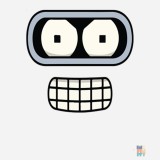 Classic Sweater Angry Bot Fruit of the Loom