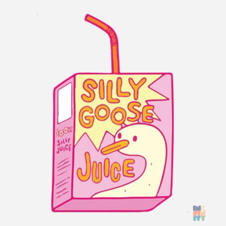 Hanorac de Barbati Silly Goose Fruit of the Loom #inkfinity